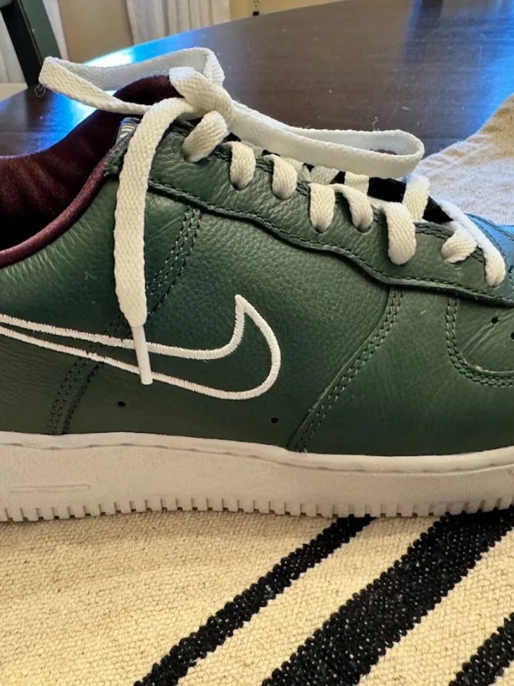 2018 Hong Kong Nike Air Force 1 Low Retro Deep Forest 845053-300 Size 9.5